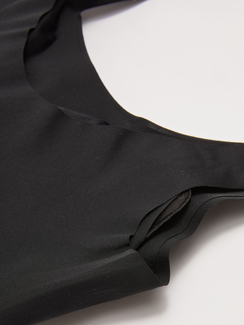Siyah Balensiz Dolgusuz Düz Sütyen-7