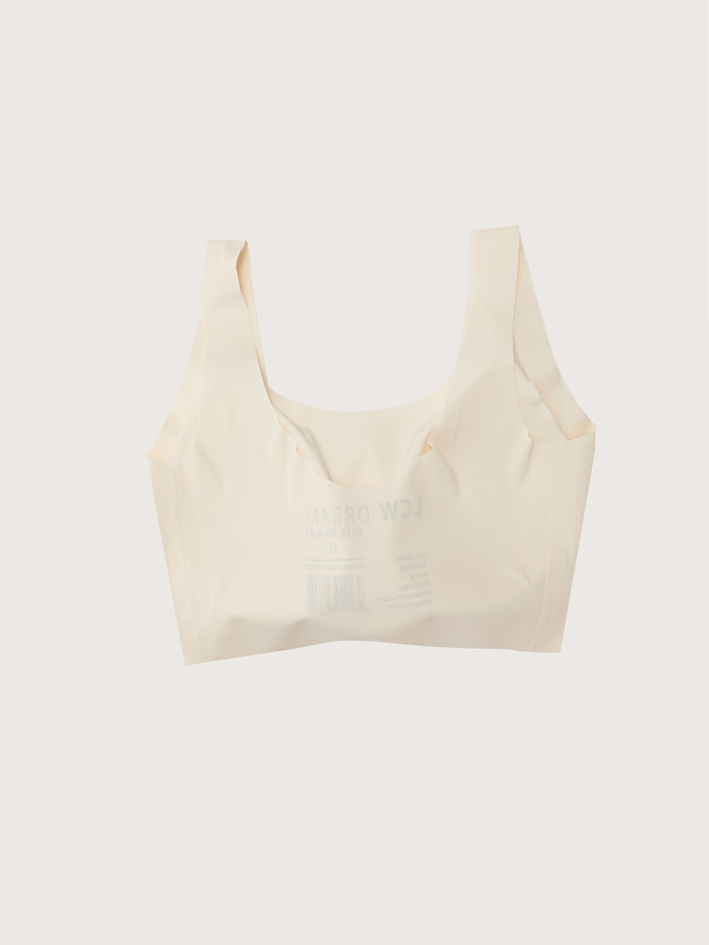 Pembe Balensiz Dolgusuz Düz Sütyen-3