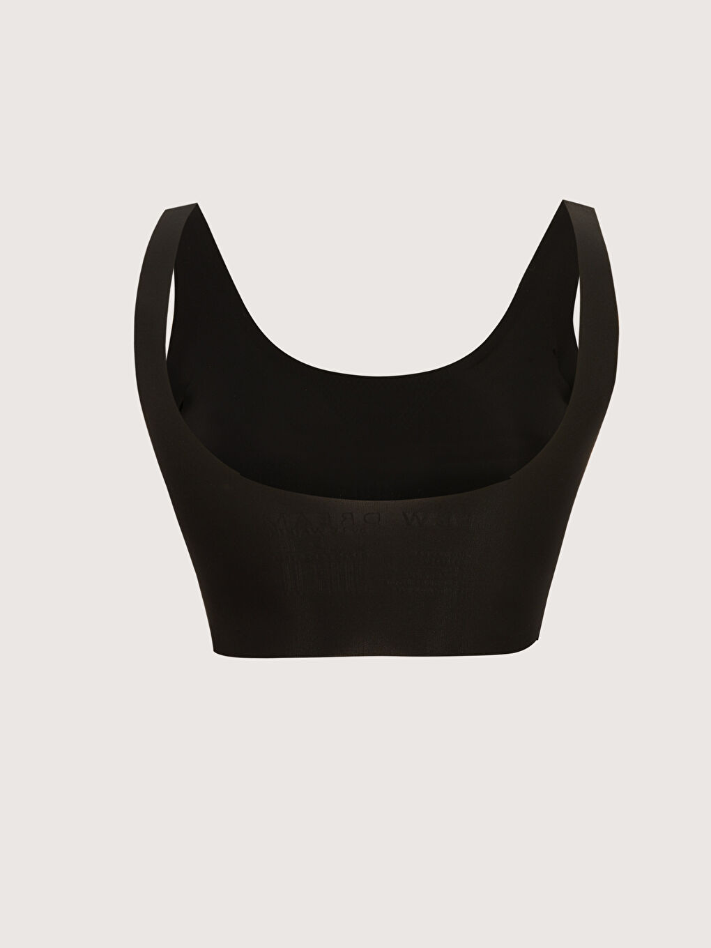 Siyah Balensiz Dolgusuz Düz Sütyen-2