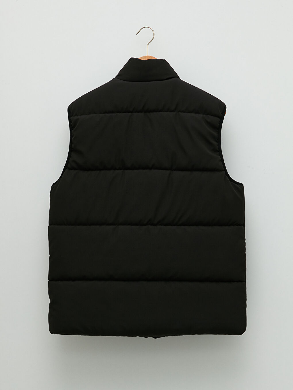 Standard Fit Funnel Neck Men's Waistcoat-7