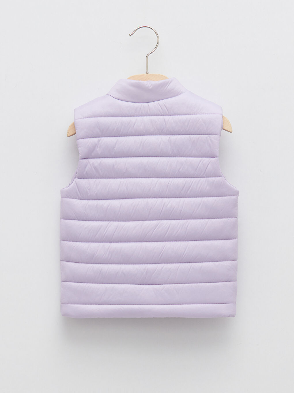 LCW baby Turtle Neck Basic Baby Girl Down Vest -S22028Z1-G2N