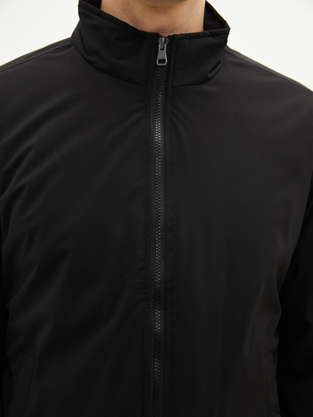 LCWAIKIKI Classic Standard Fit Turtle Neck Thin Men's Coat -S22074Z8-CVL