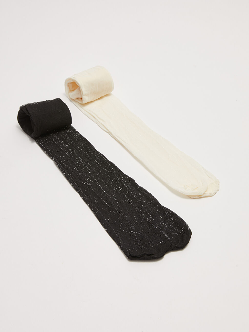 Basic Kız Çocuk Külotlu Çorap 2'li