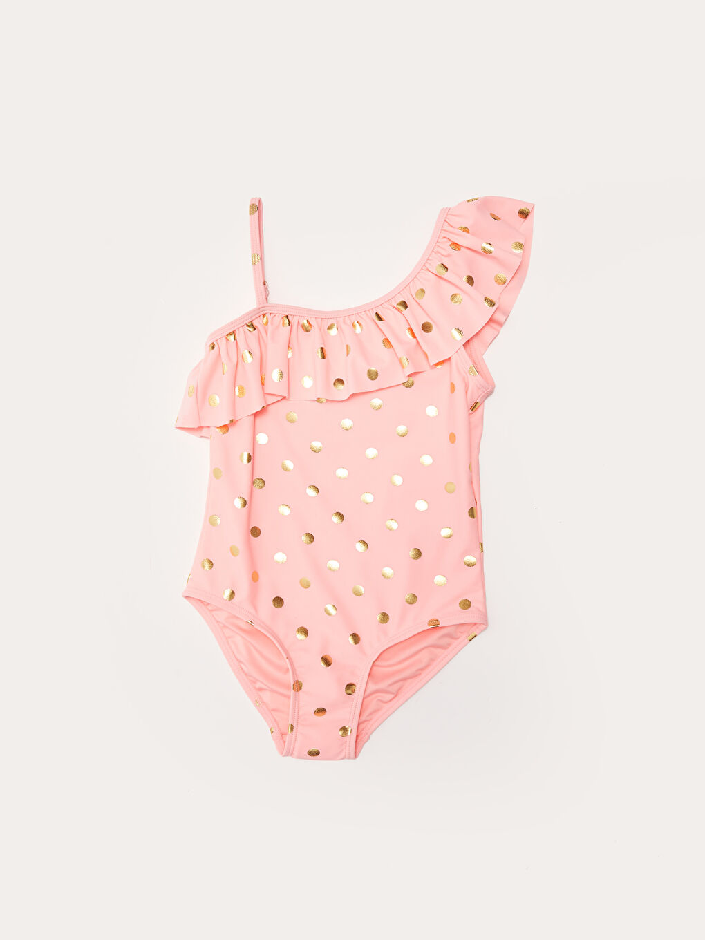LCW Kids Mädchen Badeanzug Bedruckt in Flexiblem Stoff -S22145Z4-PJN