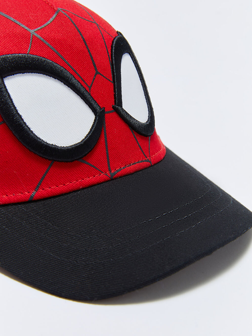 Kırmızı Spider-Man Lisanslı Erkek Çocuk Kep Şapka-3