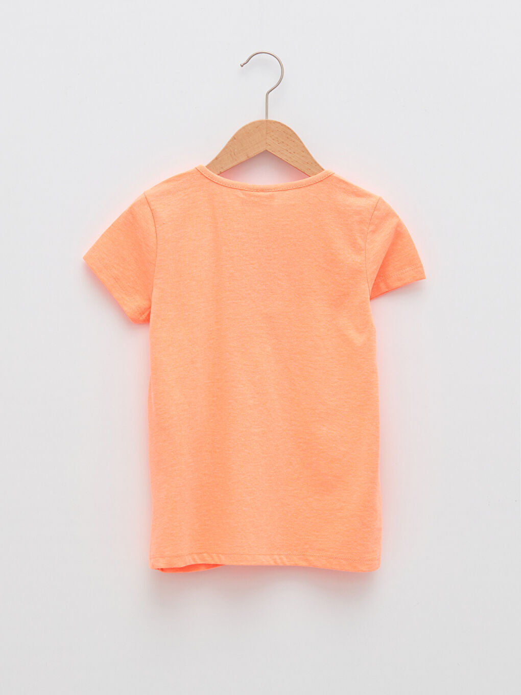 LCW Kids Crew Neck Printed Short Sleeve Girls' T-Shirt -S22191Z4-PC6