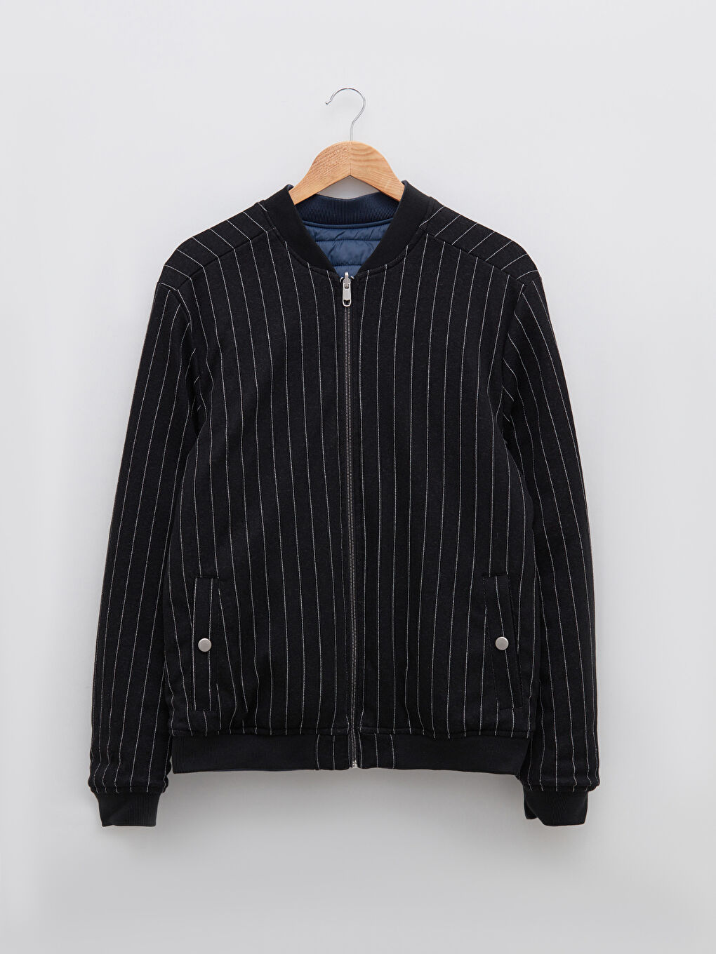 Slim Fit College Collar Bomber Men's Coat -S22218Z8-J2H