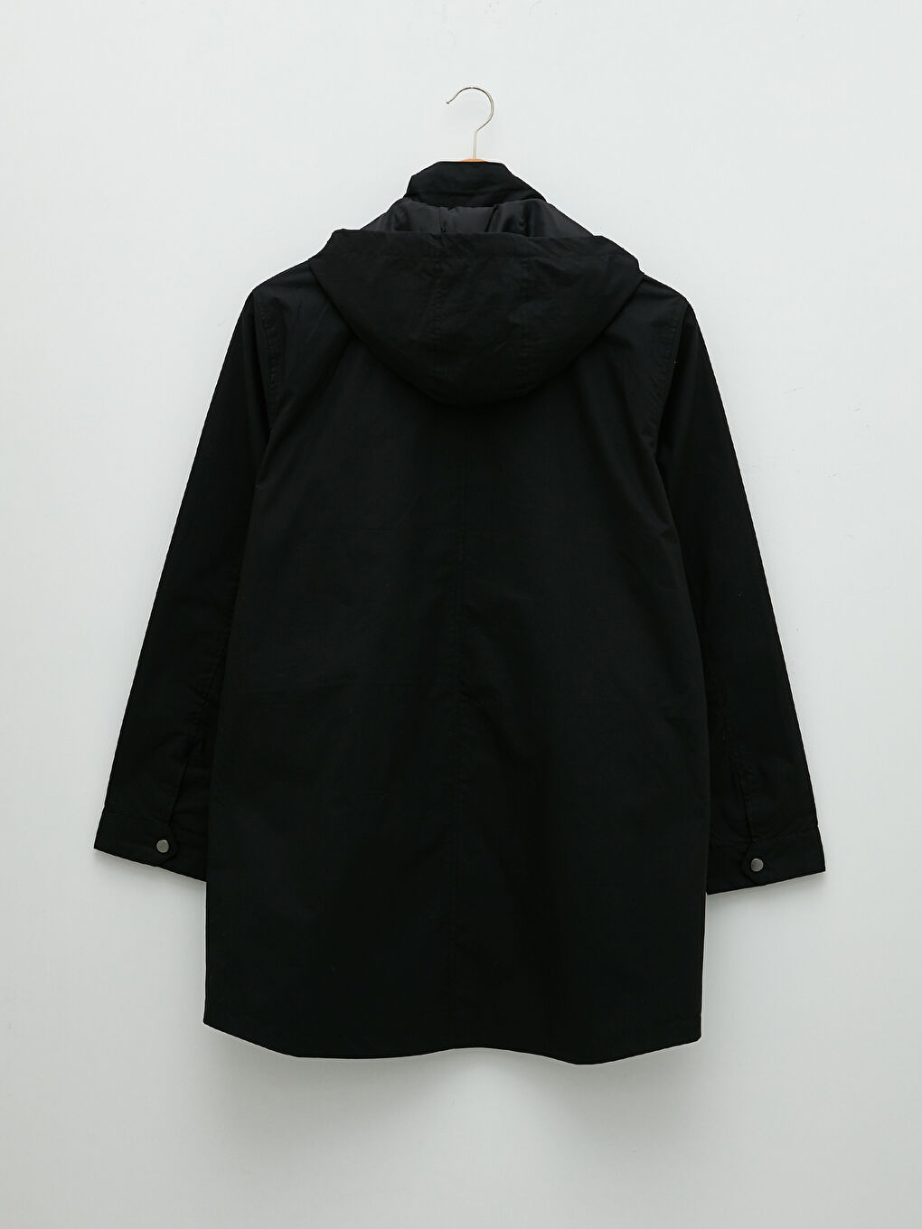 Standard Fit Hooded Thin Men's Coat-6