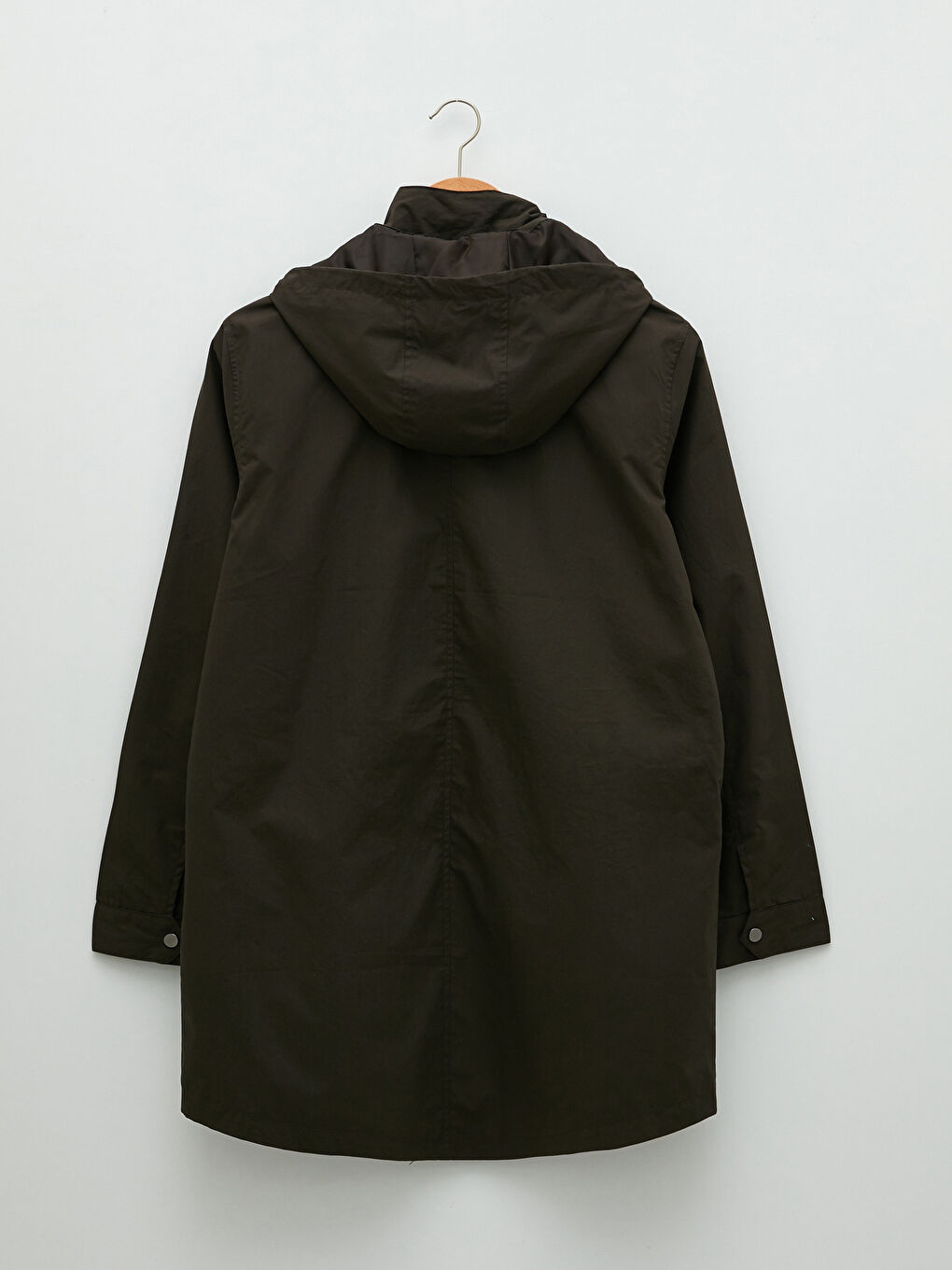 LCWAIKIKI Classic Standard Fit Hooded Thin Men's Coat -S22235Z8-QTR