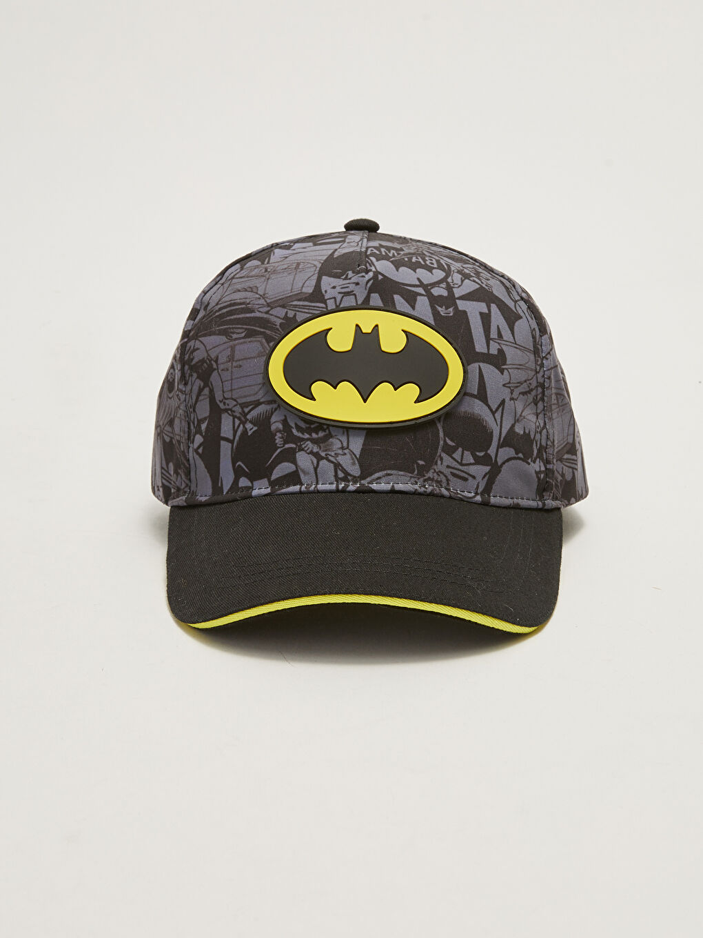 Siyah Batman Lisanslı Erkek Çocuk Kep Şapka