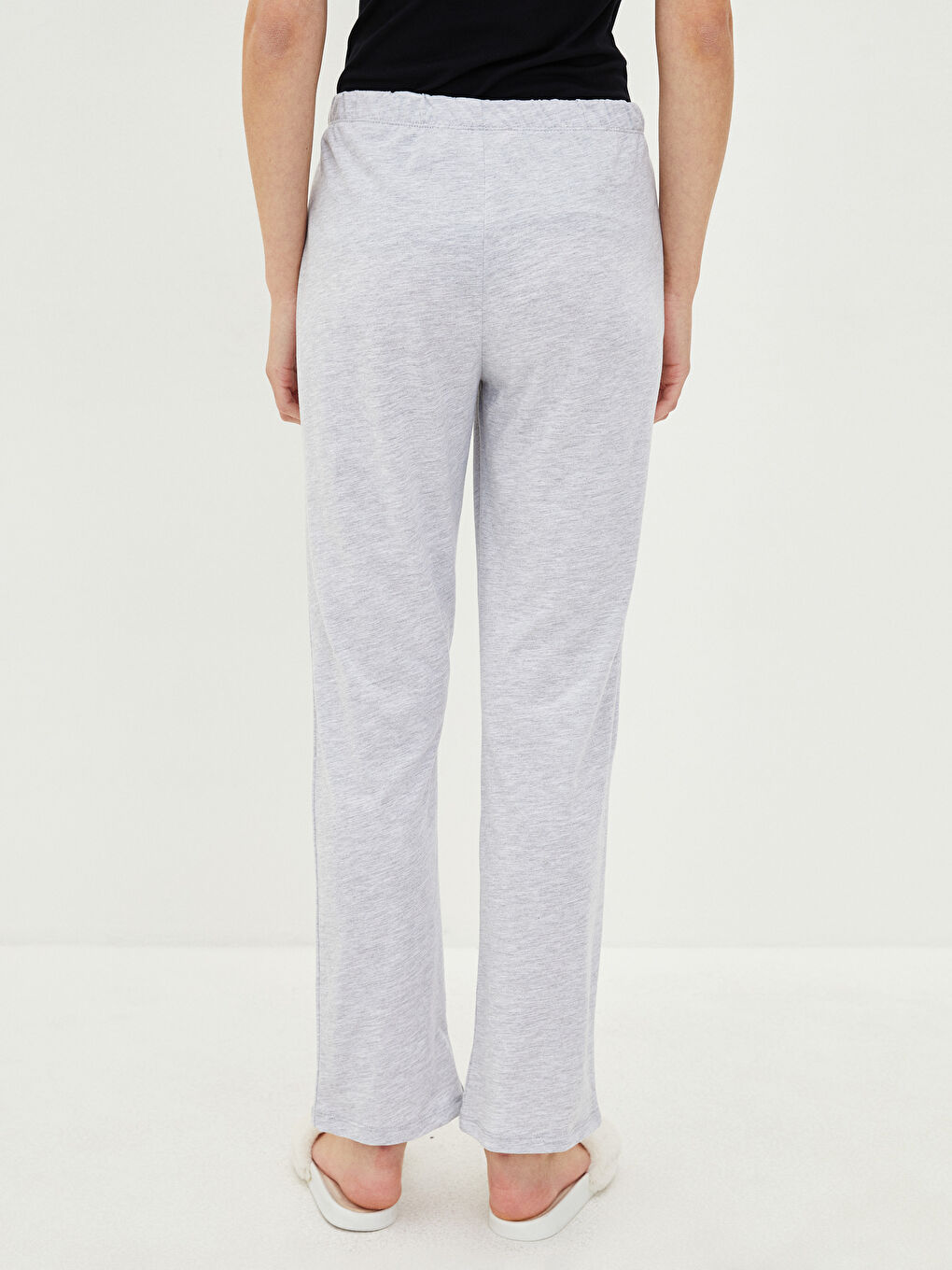 Gri Melanj Pijama Alt-4