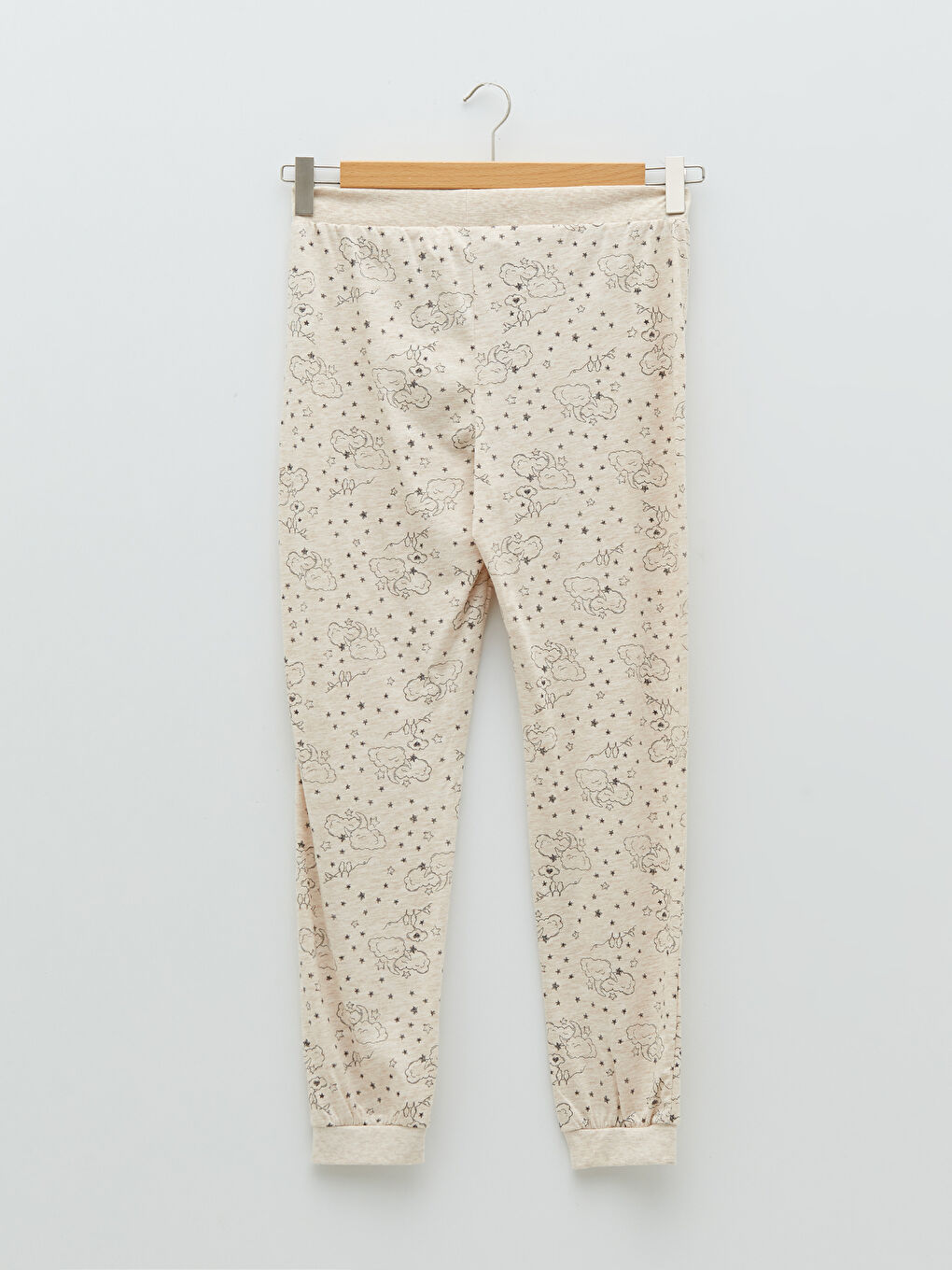 قيعان بيجامة مطبوعة بخصر مرن للسيدات-6