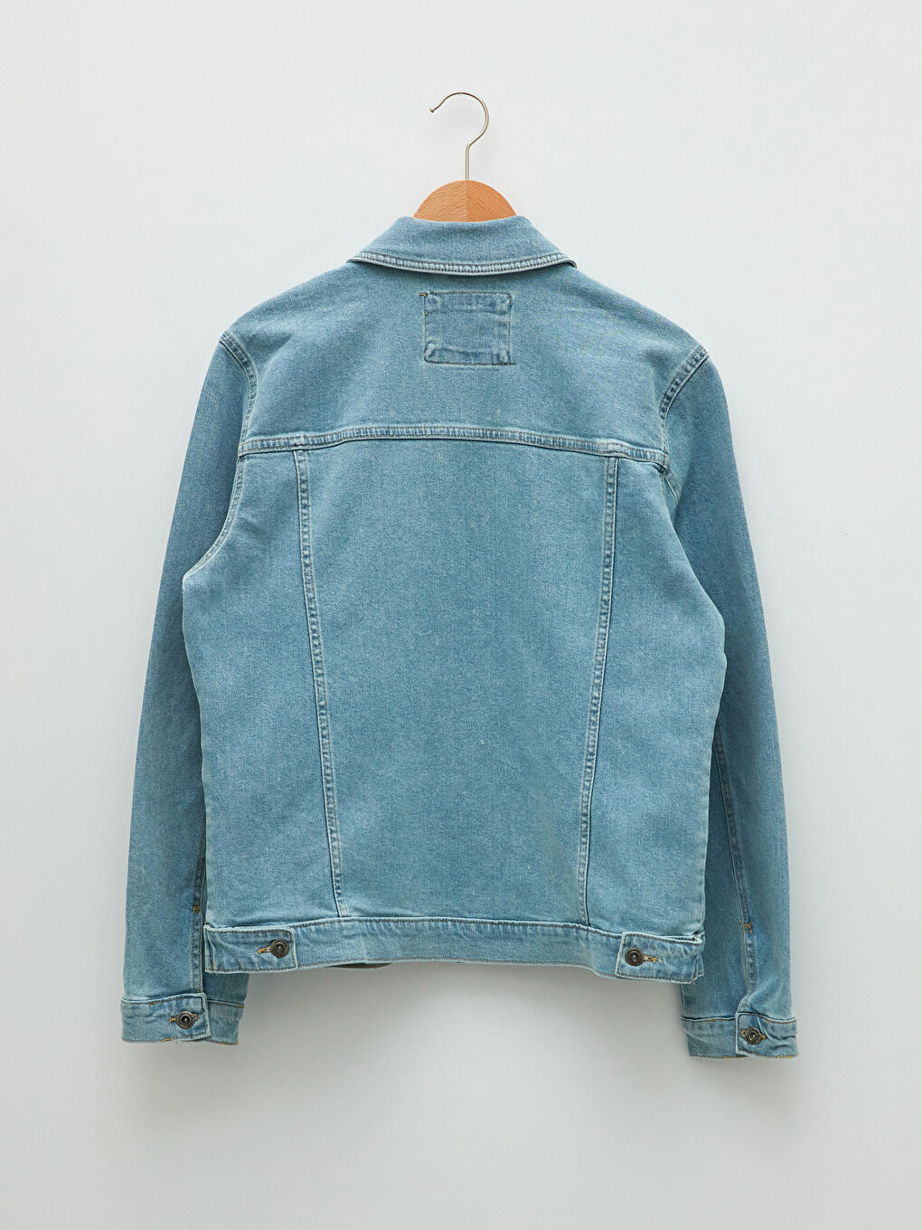 İndigo Slim Fit Erkek Jean Ceket-6