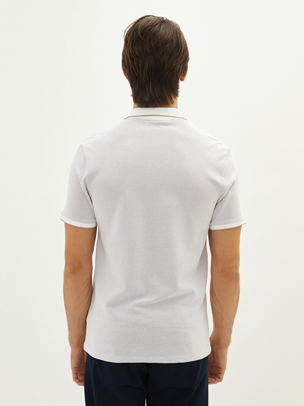 LCW Vision Polo Neck Short Sleeve Men's T-Shirt -S22348Z8-MNG