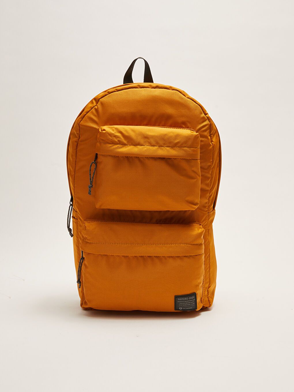 Label Printed Men's Backpack