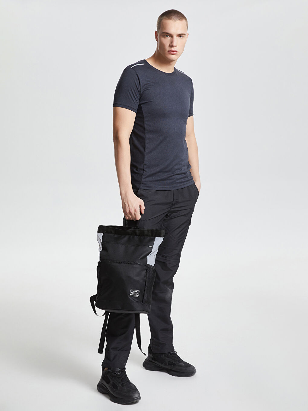 LCW ACCESSORIES Label Printed Men's Backpack -S22413Z8-HUC
