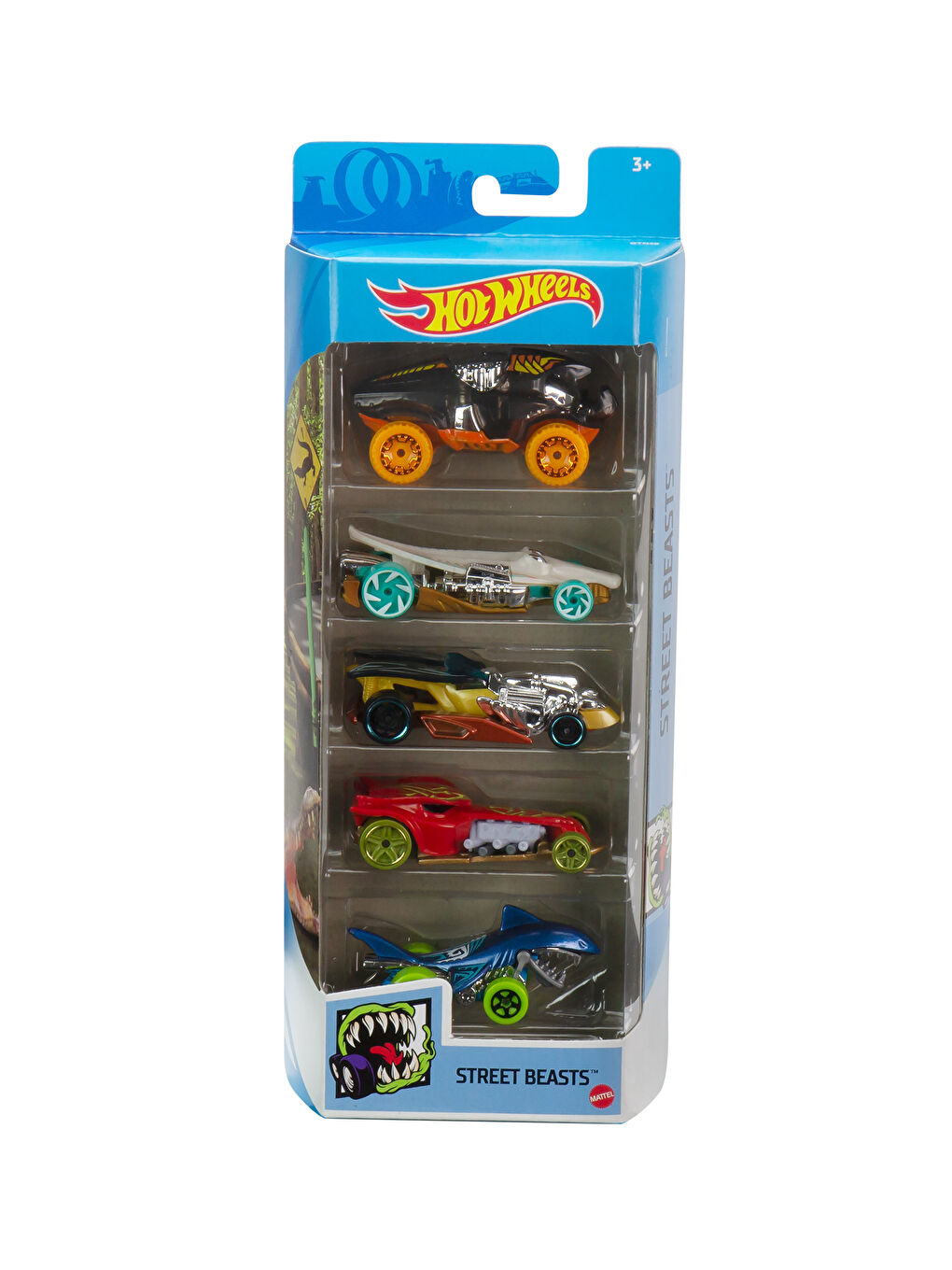 Mattel Hotwheels Ensemble de 5 Voitures Jouets-11
