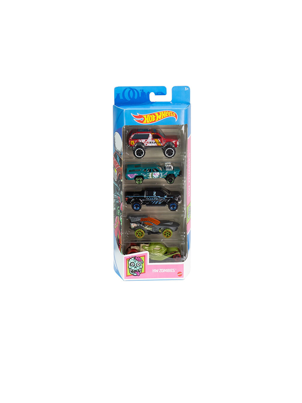 Mattel Hotwheels Ensemble de 5 Voitures Jouets