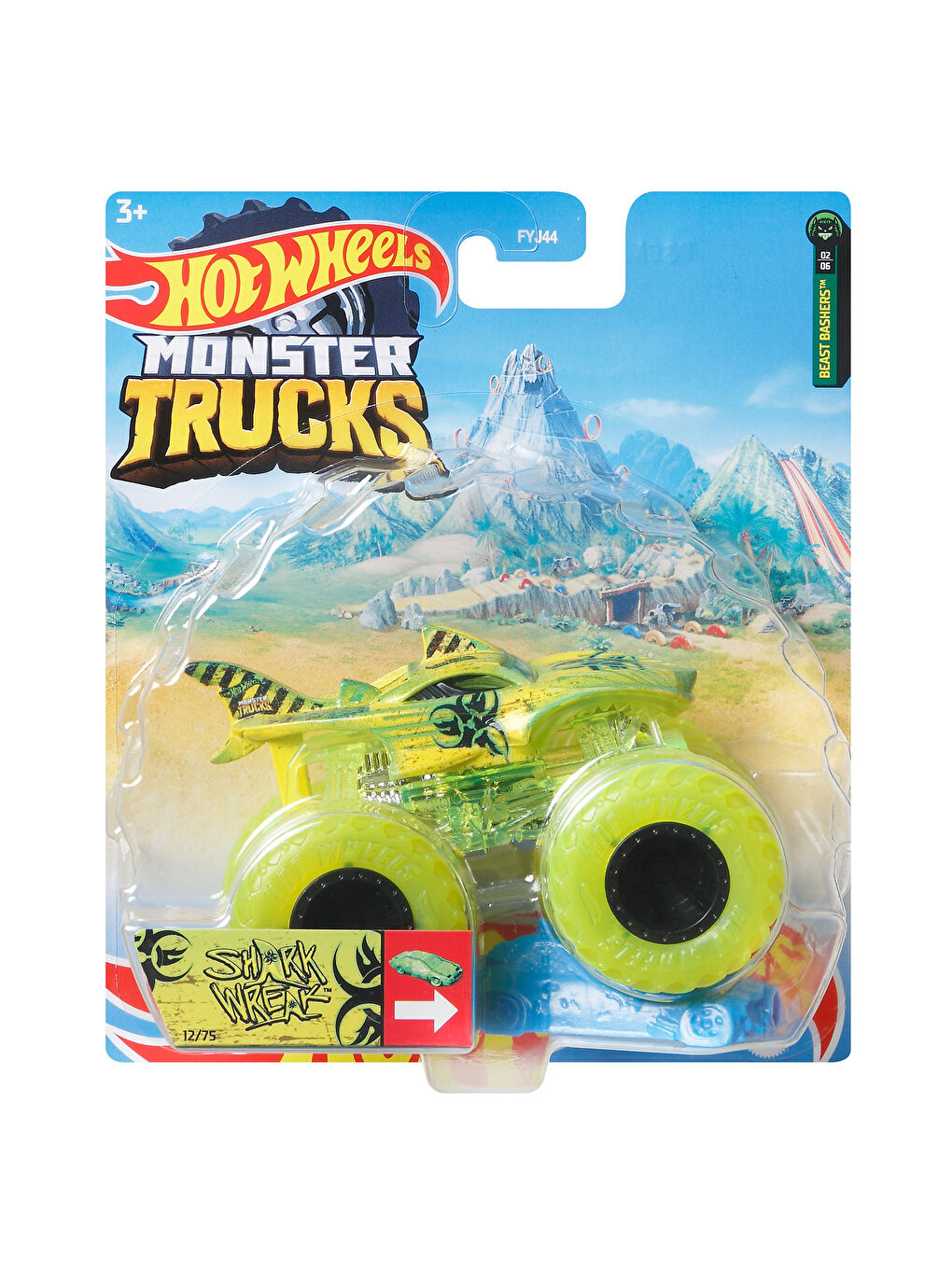 Mattel Hotwheels Monster Trucks Oyuncak Araba-2