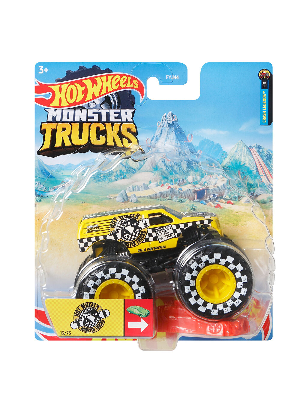 Mattel Hotwheels Monster Trucks Oyuncak Araba-3