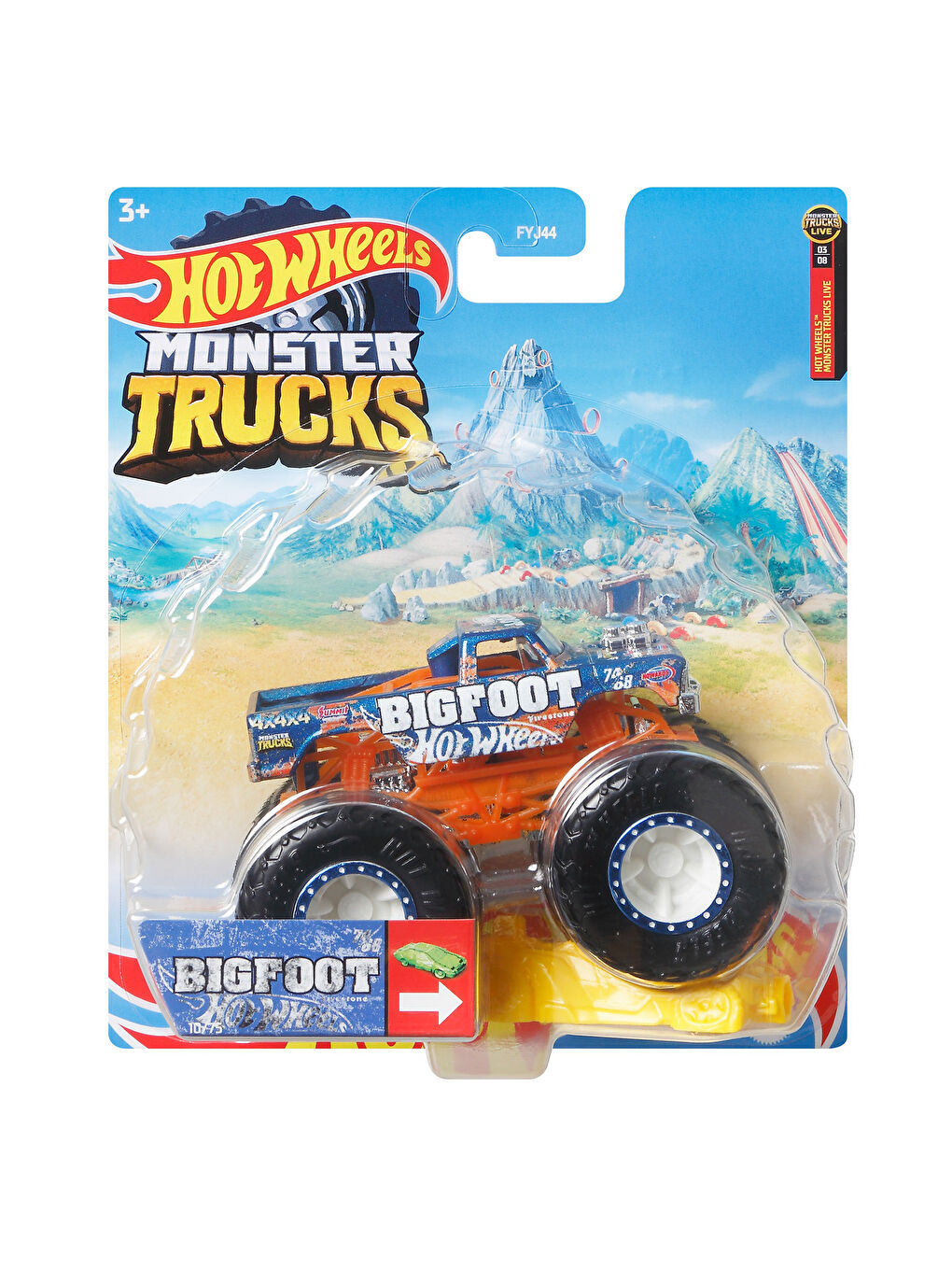 Mattel Hotwheels Monster Trucks Oyuncak Araba-4