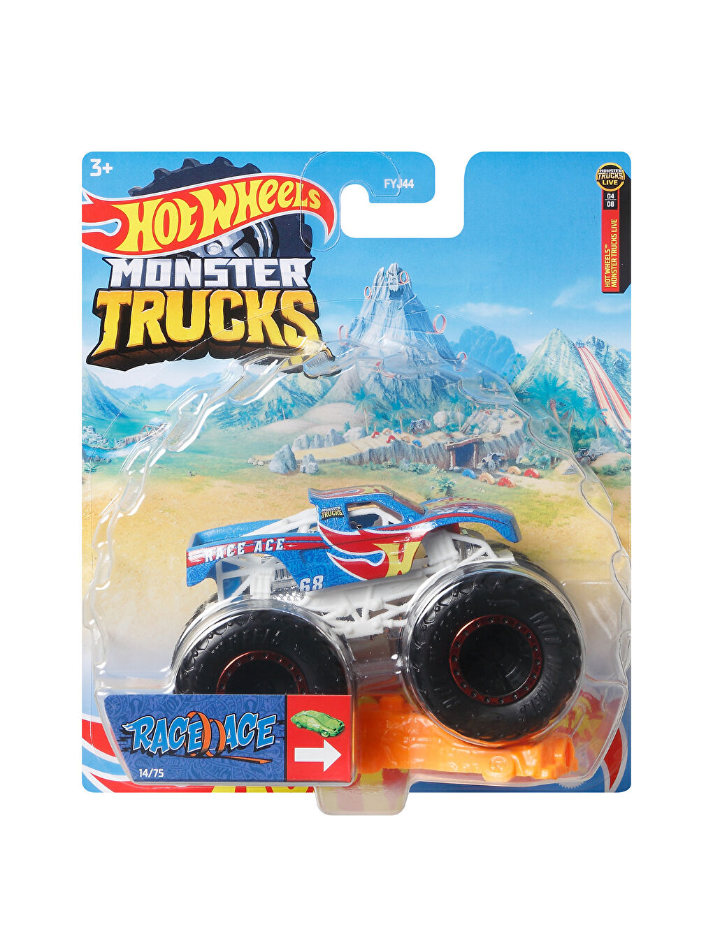 Mattel Hotwheels Monster Trucks Oyuncak Araba-5