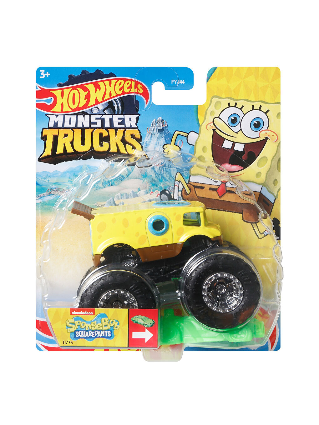 Mattel Hotwheels Monster Trucks Oyuncak Araba-6