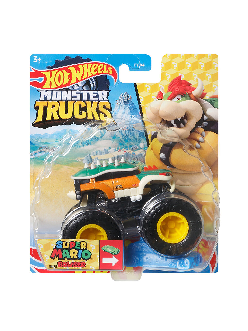 Mattel Hotwheels Monster Trucks Oyuncak Araba-7