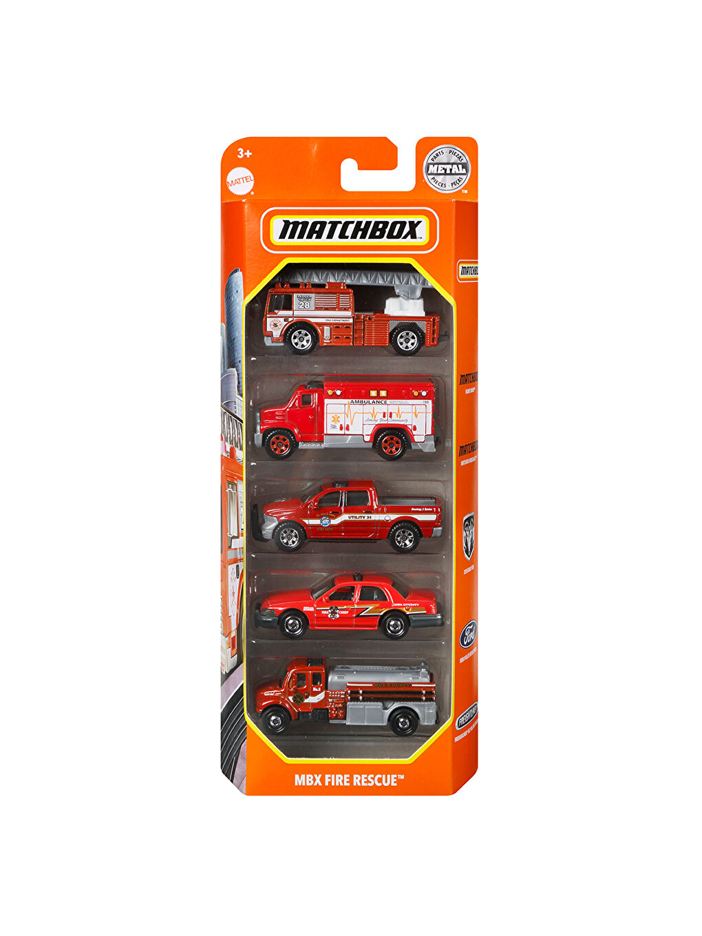 Mattel Oyuncak Araba Seti-11