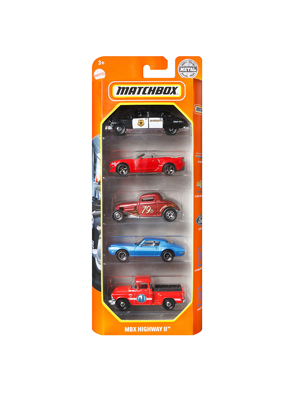 Mattel Oyuncak Araba Seti-12