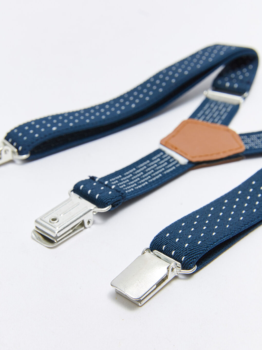 Lacivert Erkek Bebek Papyon ve Pantolon Askısı-2