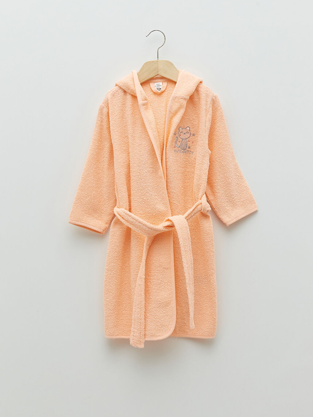 Hooded Baby Girls' Bathrobe