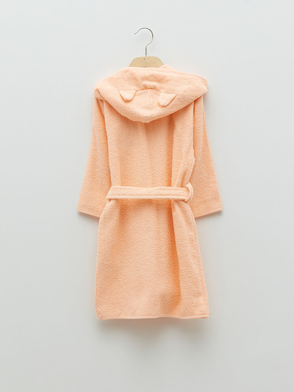 Hooded Baby Girls' Bathrobe-1