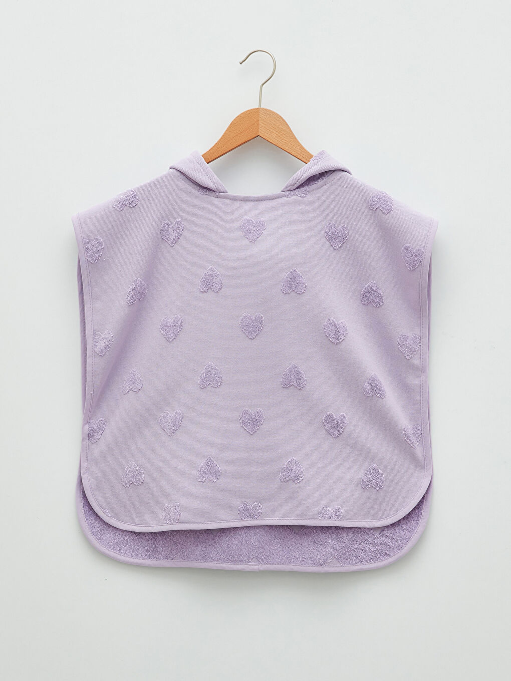 Hooded Printed Baby Girls' Bathrobe