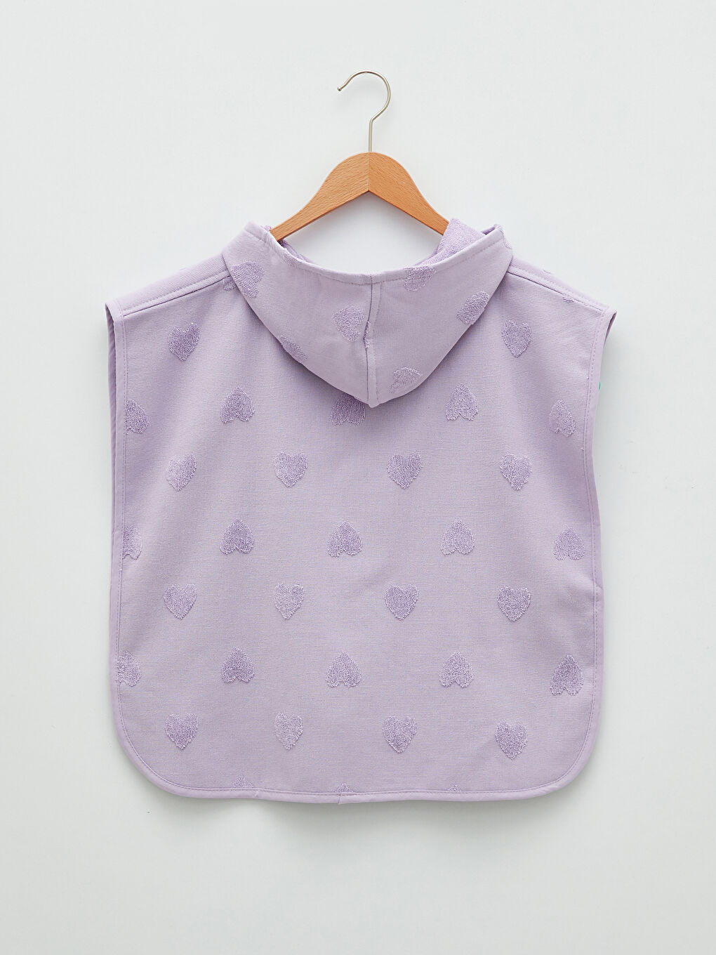 Hooded Printed Baby Girls' Bathrobe-1