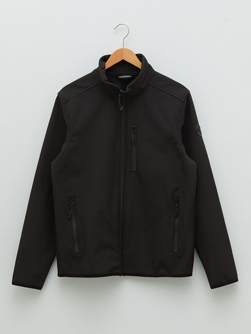LCW OUTDOOR Siyah Standart Kalıp Kapüşonlu Erkek Mont - 6