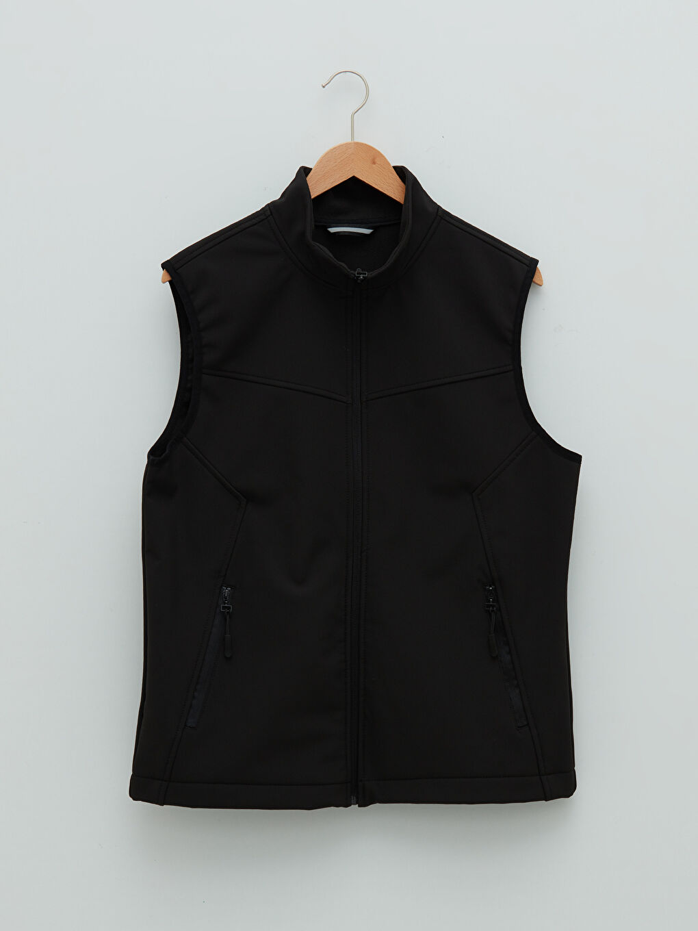 Standard Fit Funnel Neck Men's Waistcoat -S22473Z8-CVL