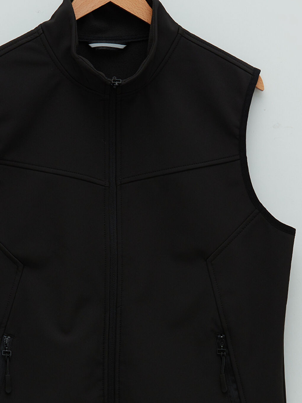 Standard Fit Funnel Neck Men's Waistcoat -S22473Z8-CVL