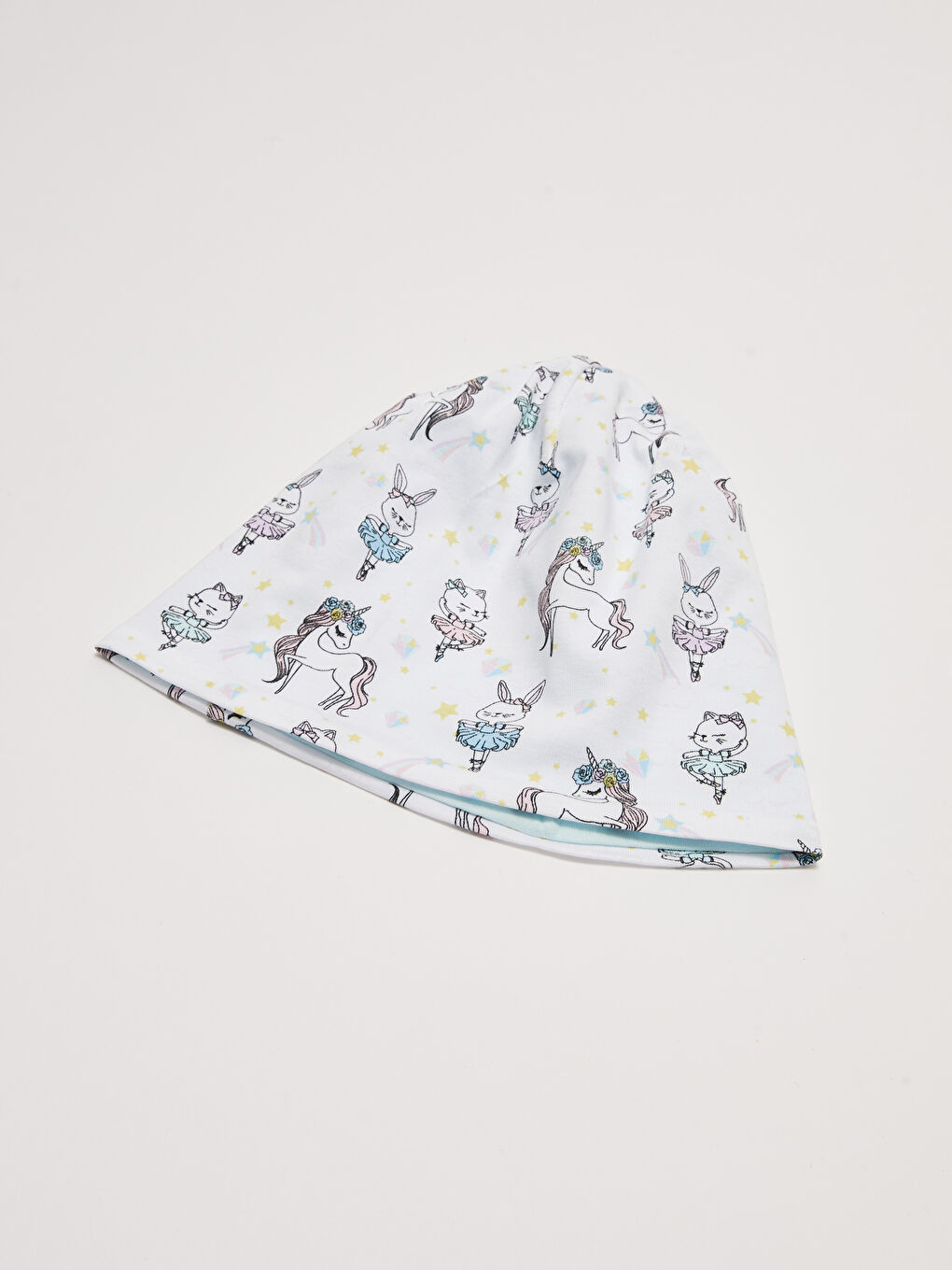 Printed Girl's Beret.-2