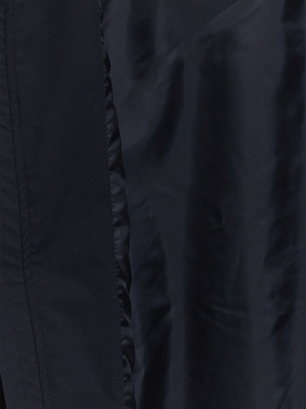 Siyah Standart Kalıp Dik Yaka Erkek Mont-7