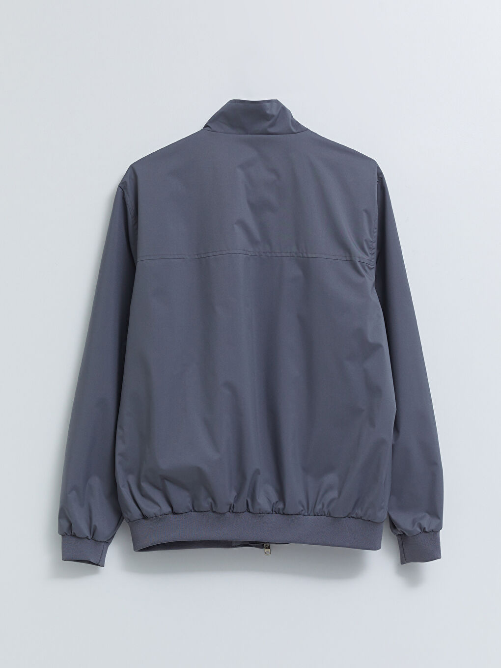 Antrasit Standart Kalıp Dik Yaka Erkek Mont-6