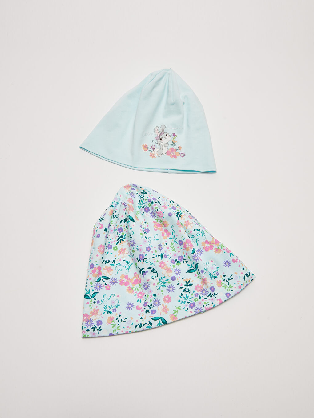 قبعة بيريه مطبوعة للبنات - عبوتان
