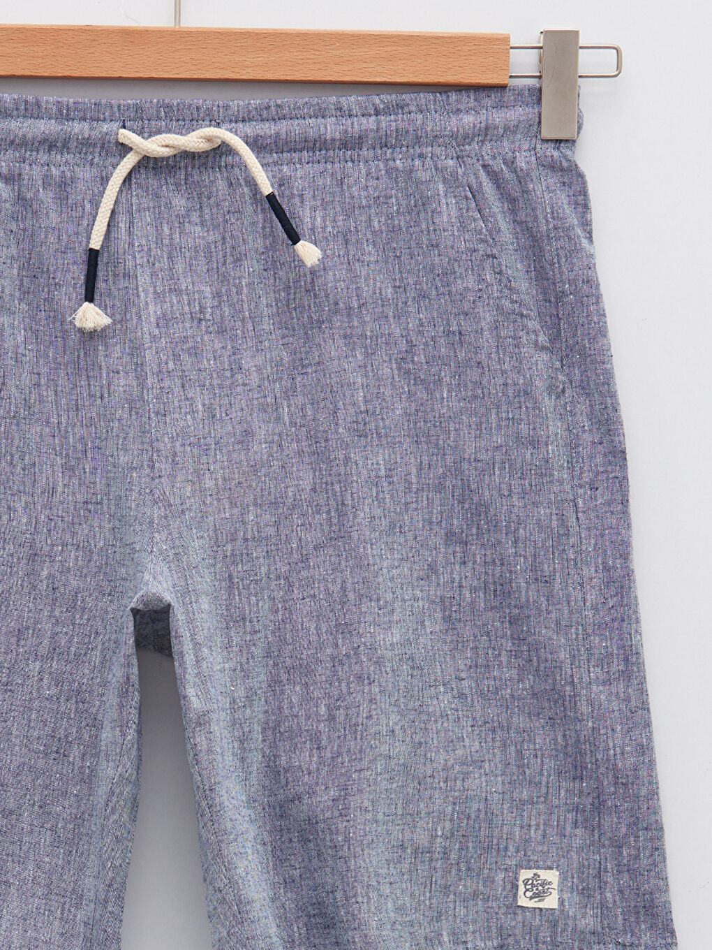 LC WAIKIKI Mavi Standart Kalıp Erkek Pijama Alt Şort - 7