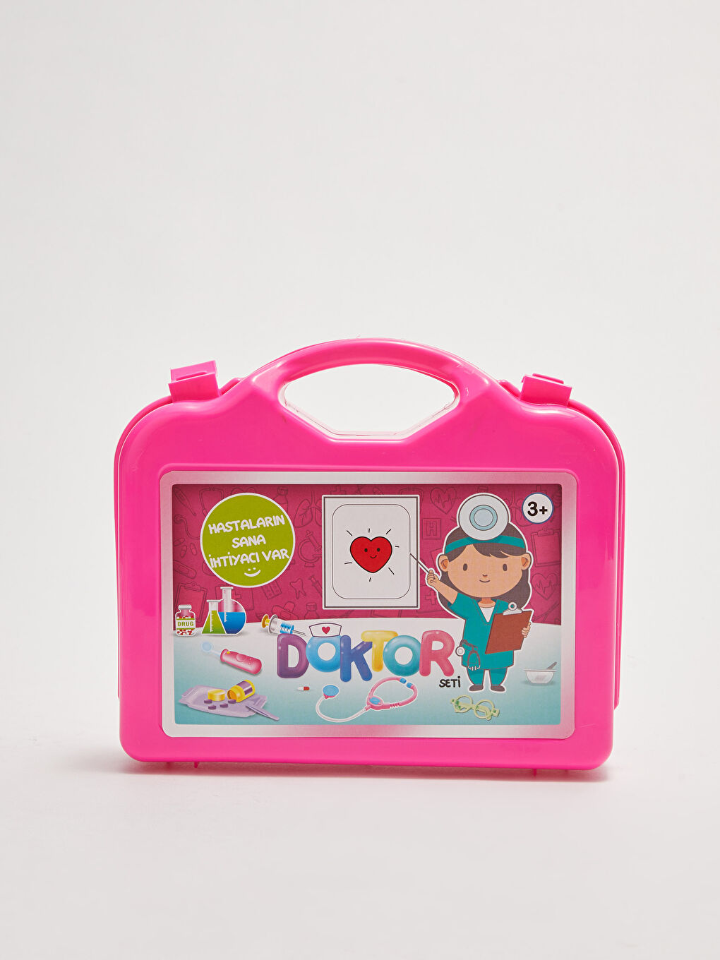 Kız Çocuk Çantalı Oyuncak Doktor Seti