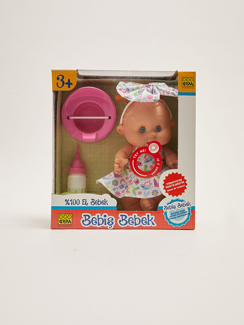 Türkçe Konuşabilen Oyuncak Et Bebek