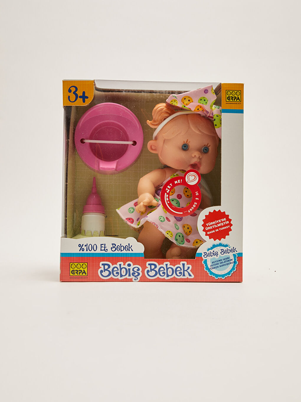 Türkçe Konuşabilen Oyuncak Et Bebek-1