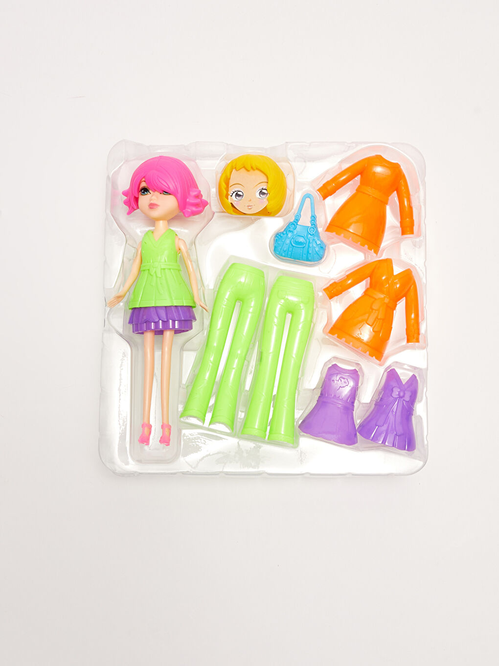 Күлкілі киінетін аксессуарлы қуыршақ-3