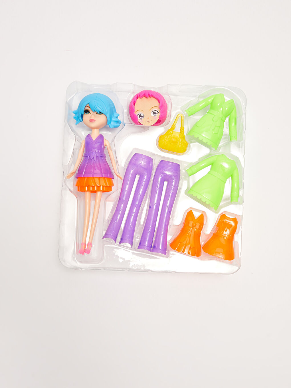 Күлкілі киінетін аксессуарлы қуыршақ-4