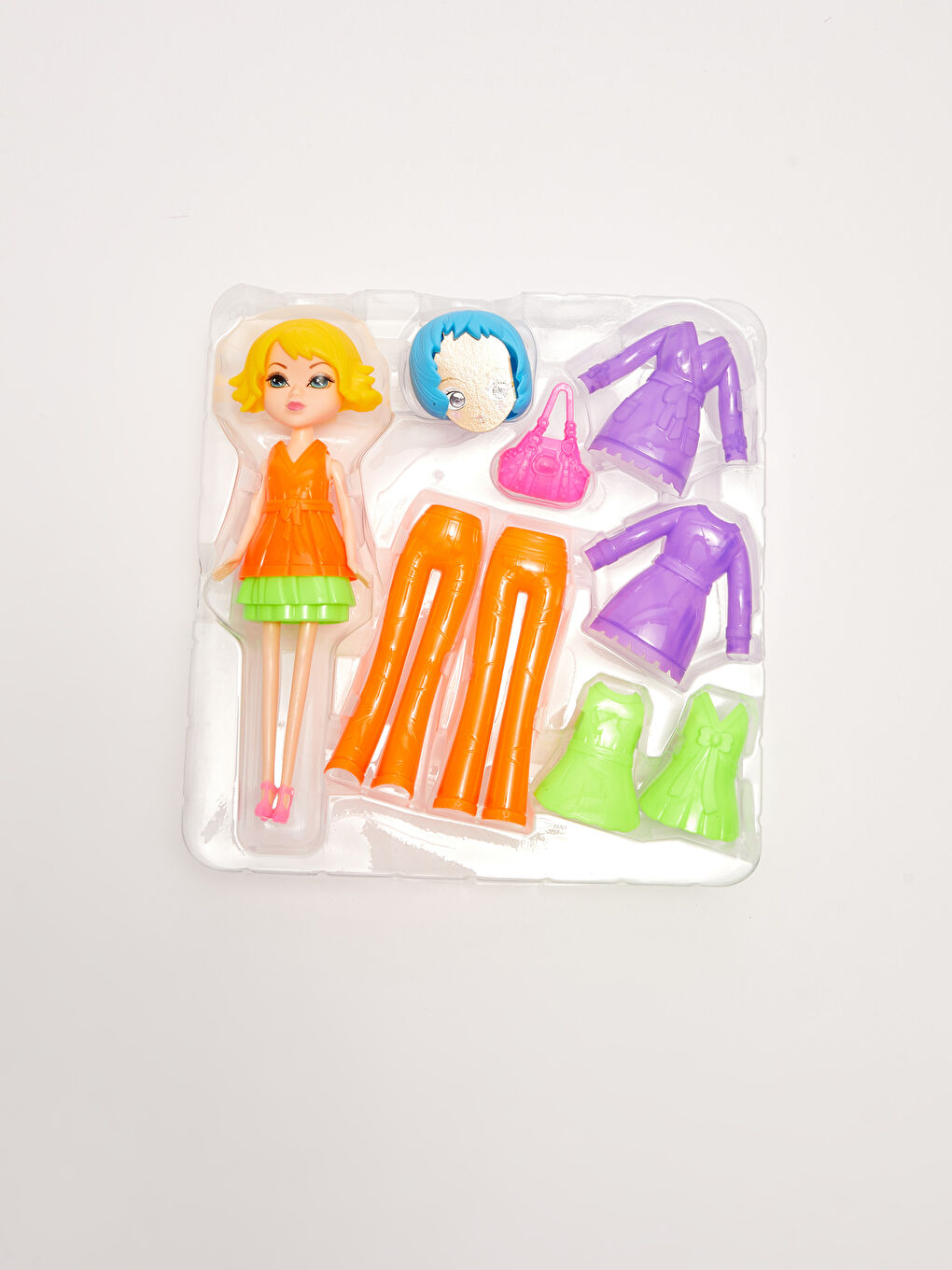 Күлкілі киінетін аксессуарлы қуыршақ-5