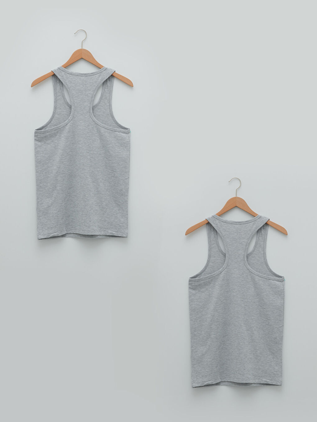 Gilet de Sport Basique en Coton et Col Rond pour Homme - Lot de 2-6